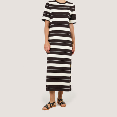 Sandals in black leather | wischia