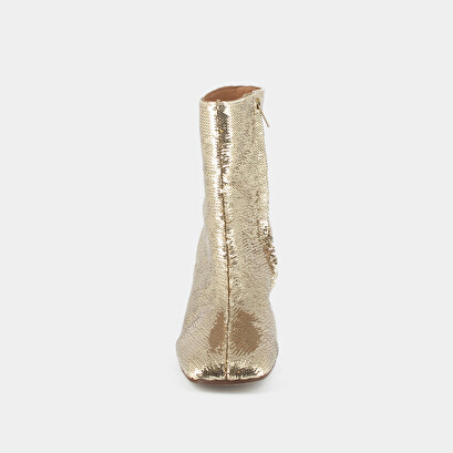 Heeled boots platinum