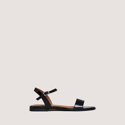 Sandals in black patent | wagram