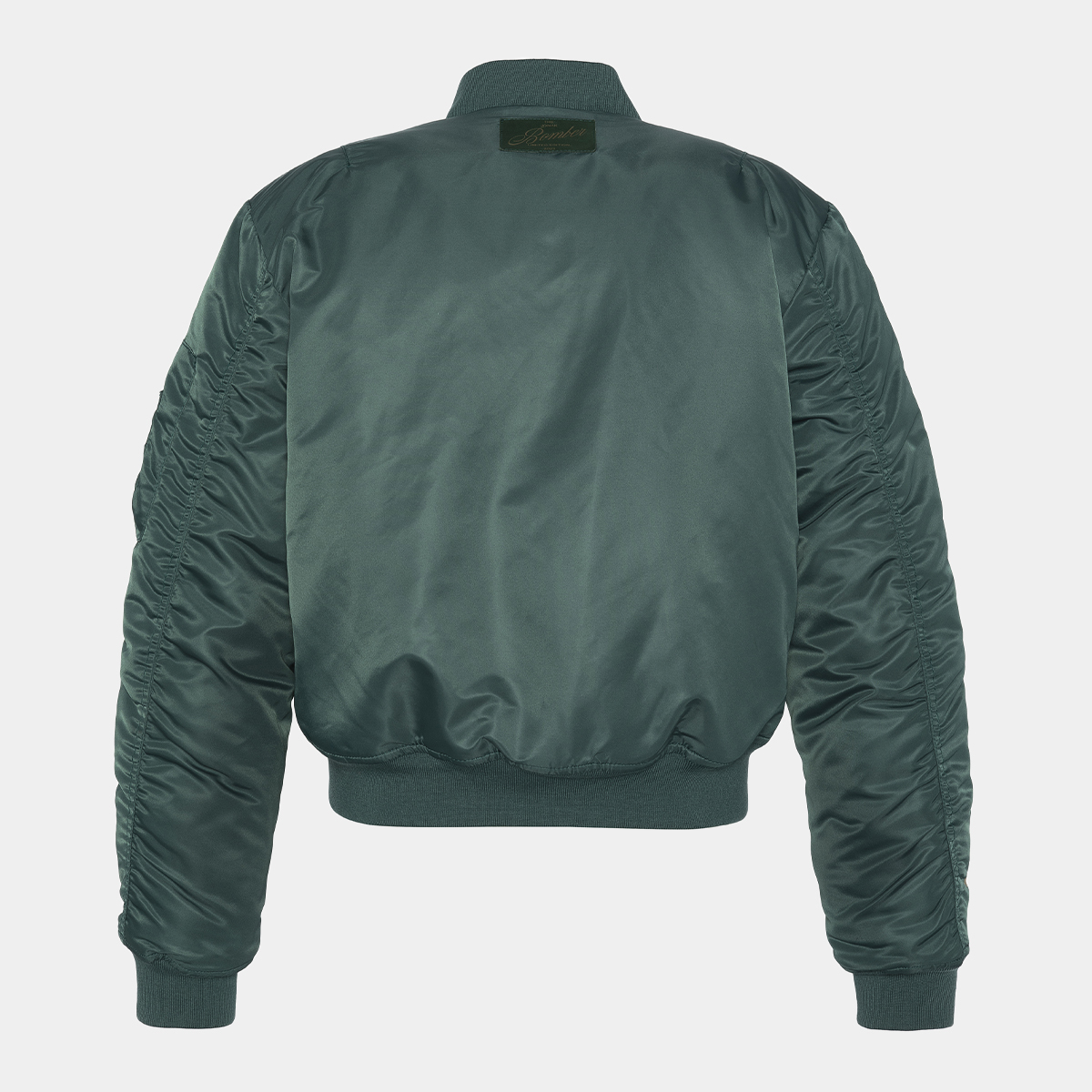 The Jonak Bomber - Jonak x Schott in green nylon | THE