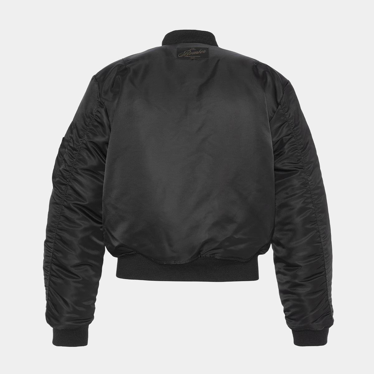 The Jonak Bomber - Jonak x Schott in black nylon | THE