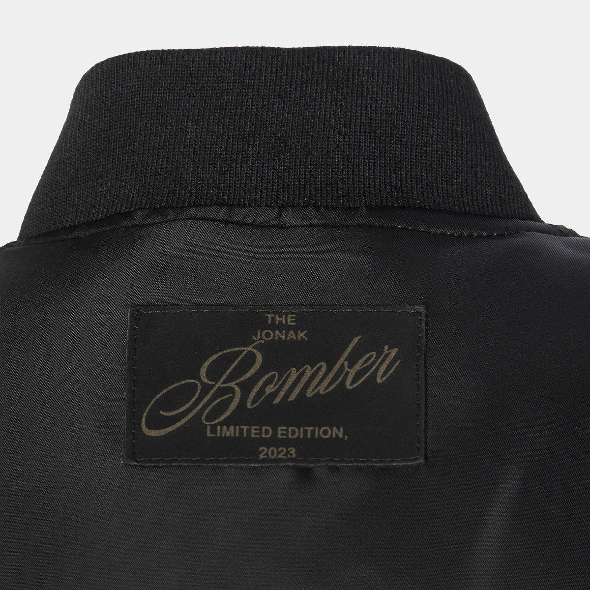 The Jonak Bomber - Jonak x Schott in black nylon | THE