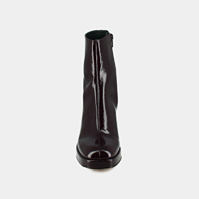 Heeled lowboots purple