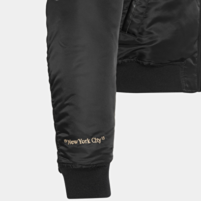 The jonak bomber - jonak x schott in black nylon | the