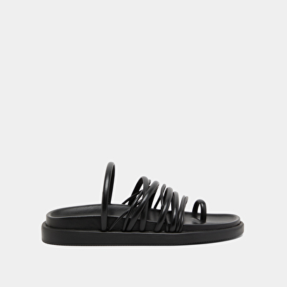 Multi-strap sandals black