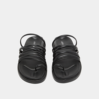Multi-strap sandals black