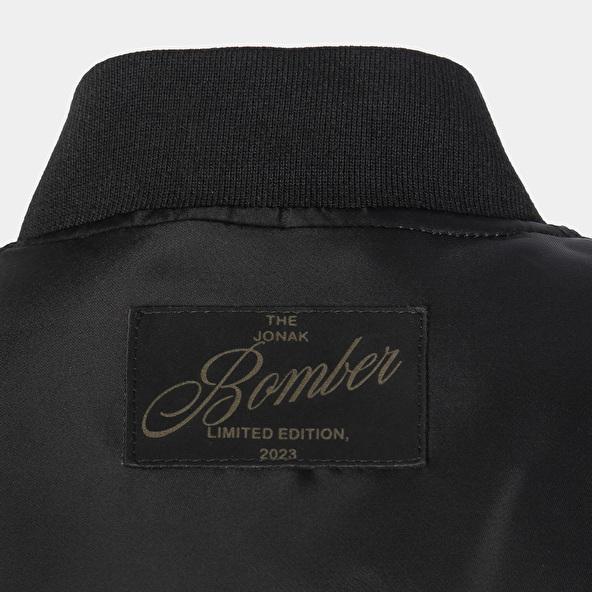 The Jonak Bomber - Jonak x Schott in black nylon | THE