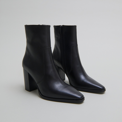 Bottines à bouts pointus black