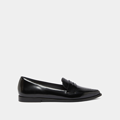 Mocassins à bouts pointus black