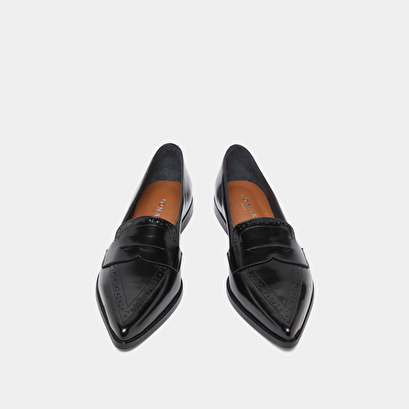 Mocassins à bouts pointus black