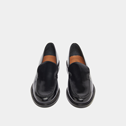 Mocassins à bouts ronds black