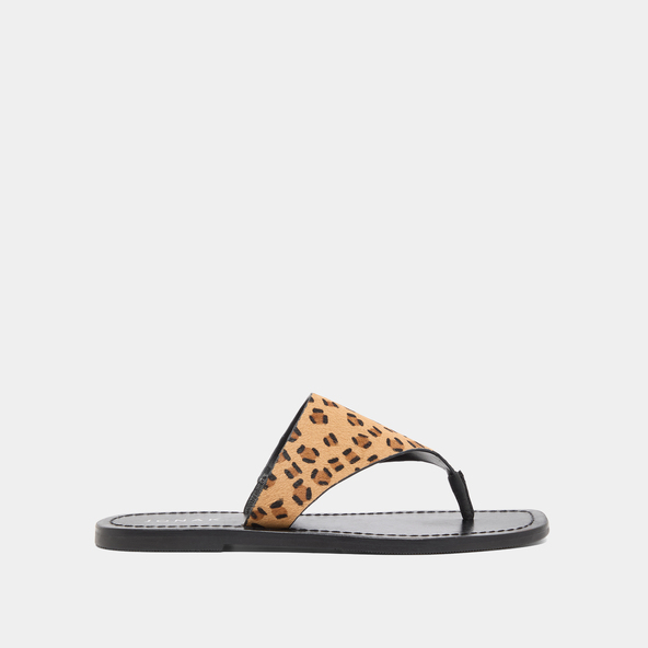 Beach sandals in leopard print | SYDNEY