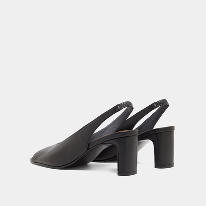 Slingback pumps black