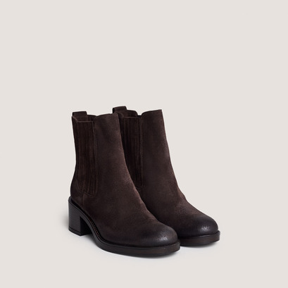 Heeled Boots dark brown