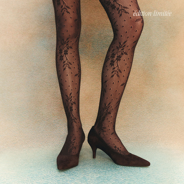 Tights in chocolate lace | OPERA