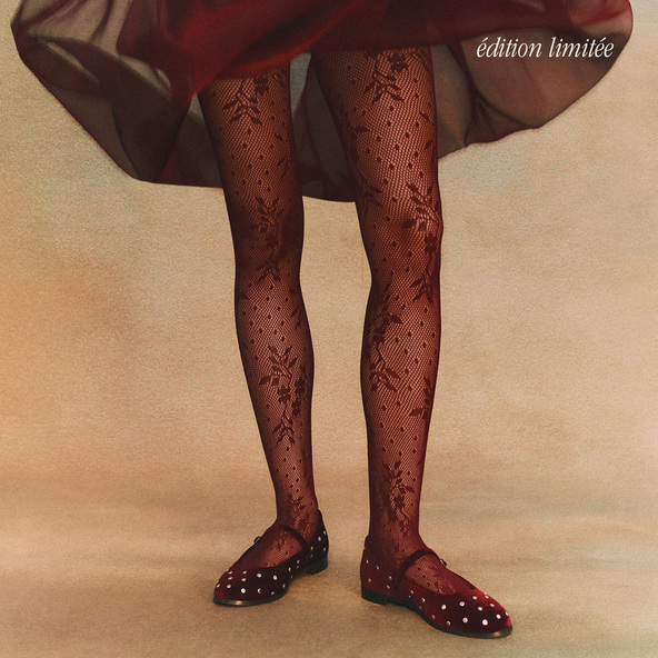 Tights in burgundy lace | OPERA