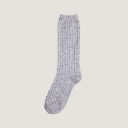 Knee-high socks grey