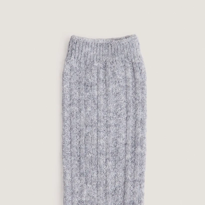 Knee-high socks grey