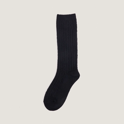 Knee-high socks black