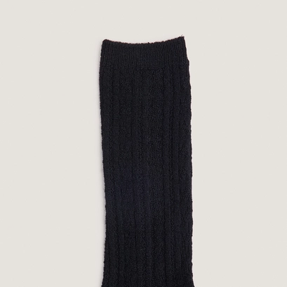 Knee-high socks black