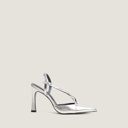 Heeled Pumps silver
