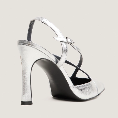 Heeled Pumps silver