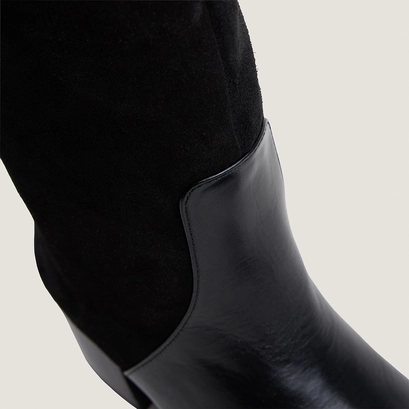 Heeled boots black
