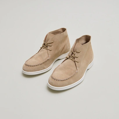 Derbies &agrave; surpiq&ucirc;res in beige crust | olympe
