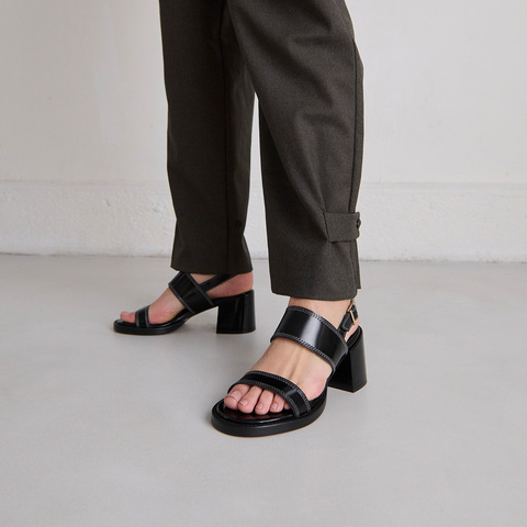 Sandales &agrave; talons black