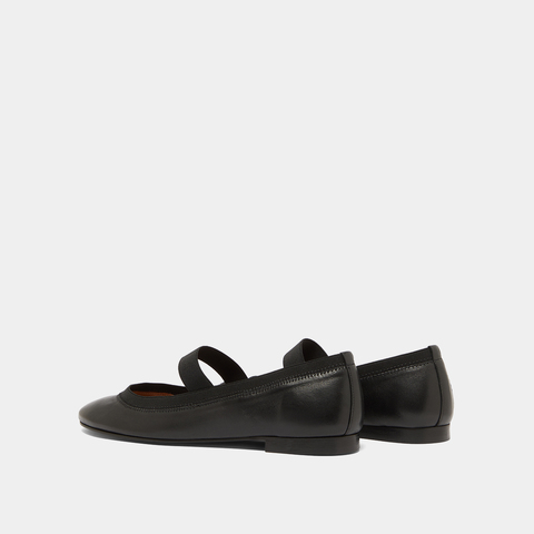 Ballerines &agrave; lani&egrave;res black