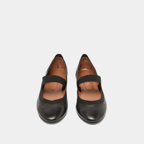Ballerines &agrave; lani&egrave;res black