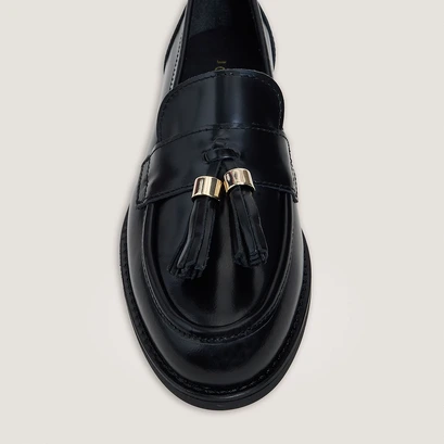 Tassel Loafers black