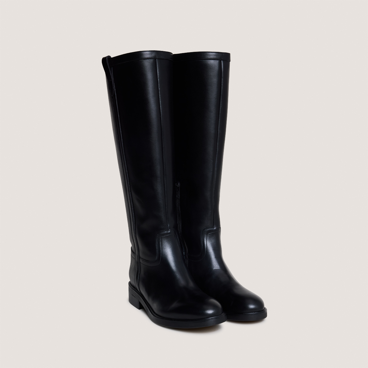 Bottes bouts ronds black