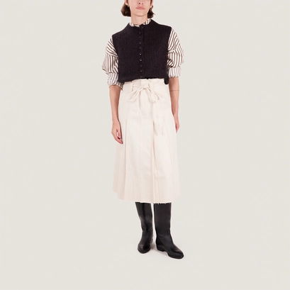 Bottes hautes in black leather | melody
