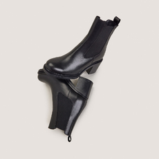 Boots &agrave; hauts talons black