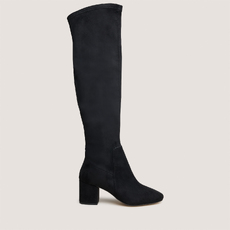 Cuissardes &agrave; petits talons black