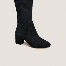 Cuissardes &agrave; petits talons black