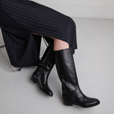 Bottes plates black