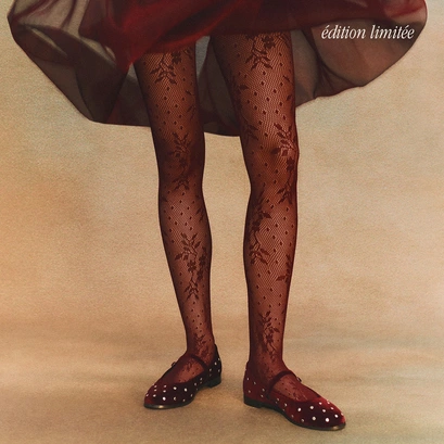 Tights in burgundy lace | opera