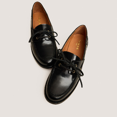 Mocassins &agrave; lacets black