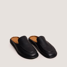 Mocassins &agrave; bouts arri&egrave;res ouverts black