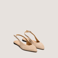 Ballerines slingbacks beige