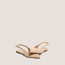 Ballerines slingbacks beige