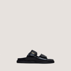 Mules &agrave; monogrammes black