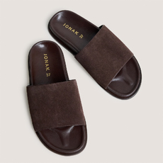 Mules plates dark brown