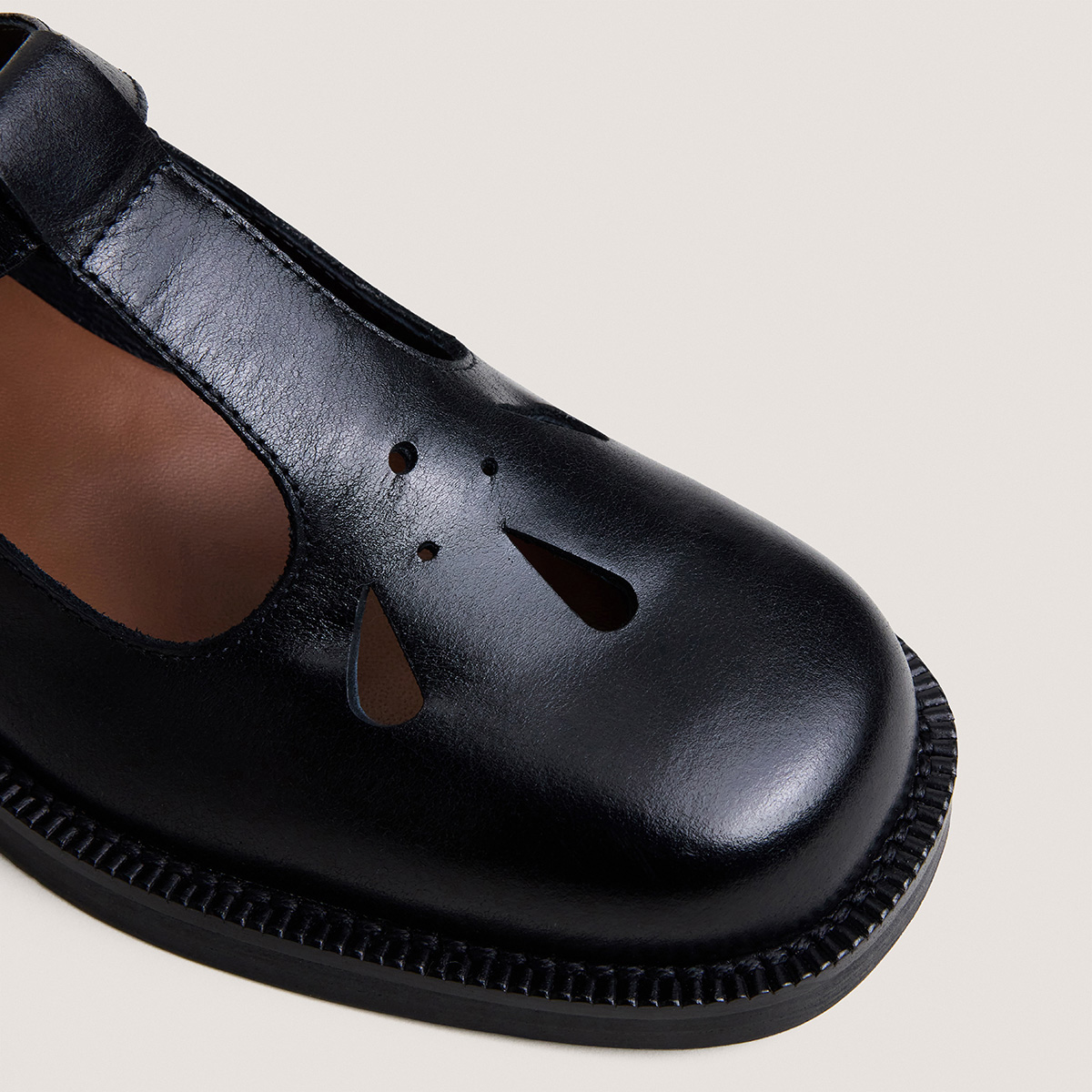 Ballerines &agrave; boucles ajustables black