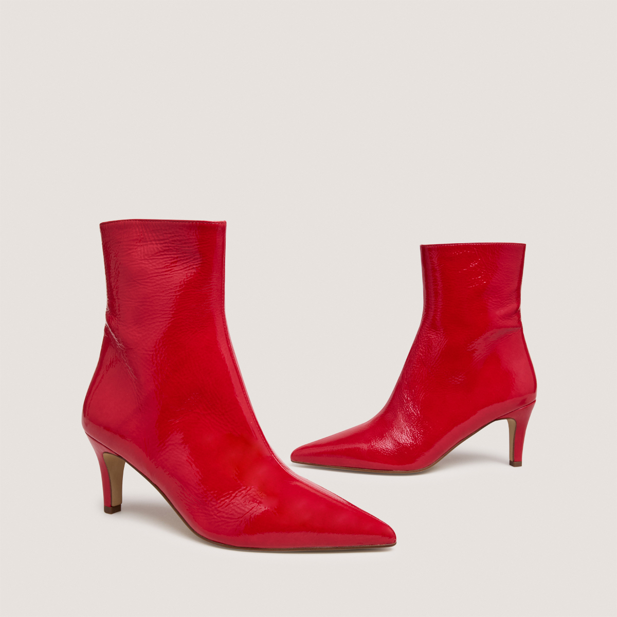 Bottines &agrave; talons fins red