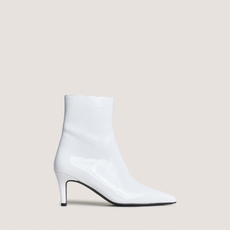 Bottines &agrave; talons fins white