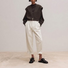 Mules &agrave; lacets black
