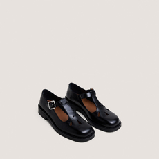 Ballerines &agrave; boucles ajustables black